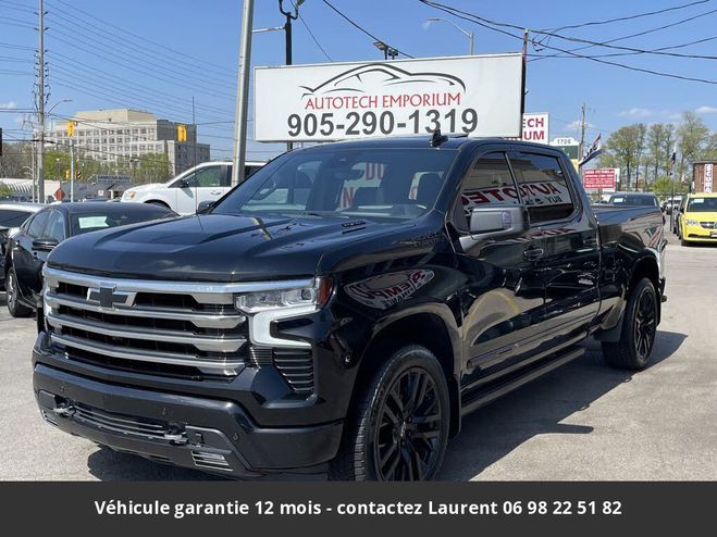 Chevrolet Silverado high country crew cab 4x4 tout compris h Noir de 2024