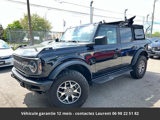 Ford Bronco tout compris hors homologation 4500e Noir de 2021