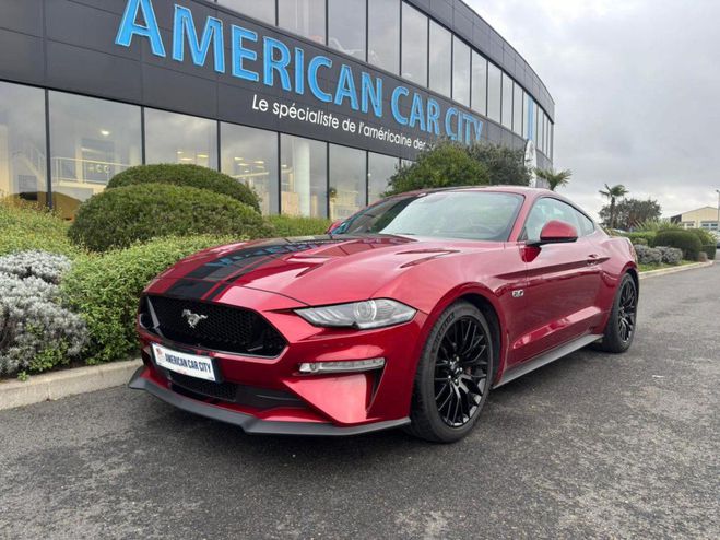 Cliquer pour voir la photo suivante Ford Mustang GT Fastback V8 5.0L - Pas de malus RUBY RED de 2019