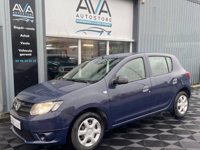 Dacia Sandero II (B52) 1.2 16v 75ch Ambiance BLEU F de 2013