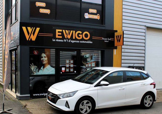 Hyundai I20 1.2 85 ch initia Blanc de 2021