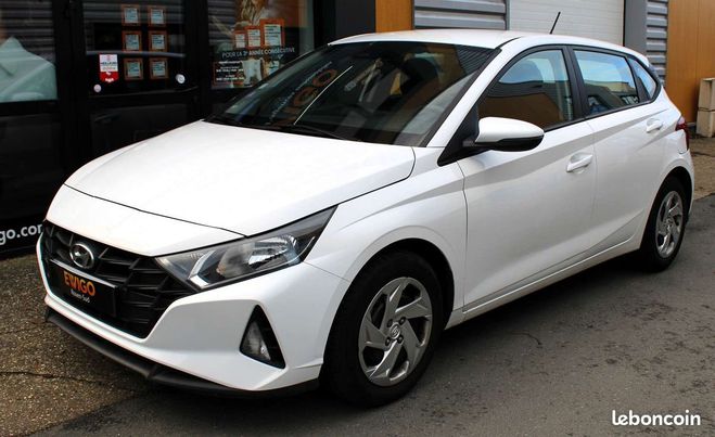 Hyundai I20 1.2 85 ch initia Blanc de 2021