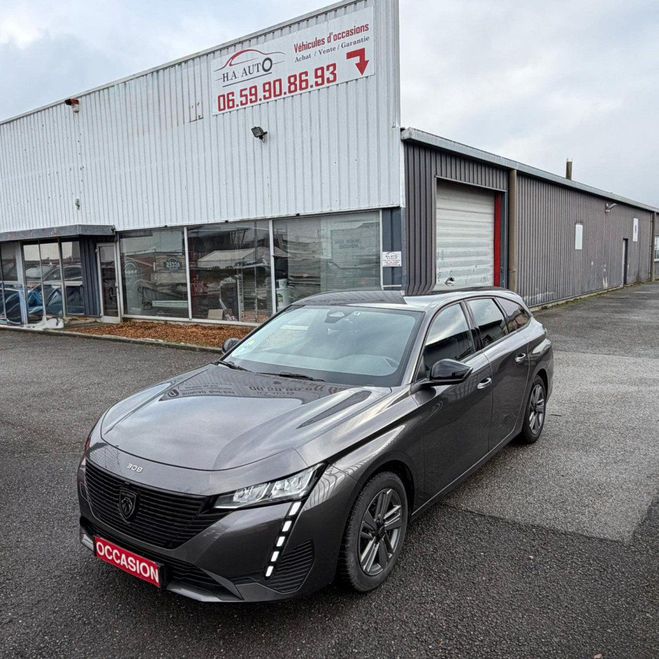Peugeot 308 SW ACTIVE HDI 130 EAT 8 BOITE AUTO Grise fonc�e m�t. de 2023