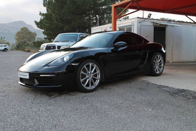 Porsche 718 Cayman S 2.0L 300CV BTE SPORT 6VT PACK S NOIR de 2018