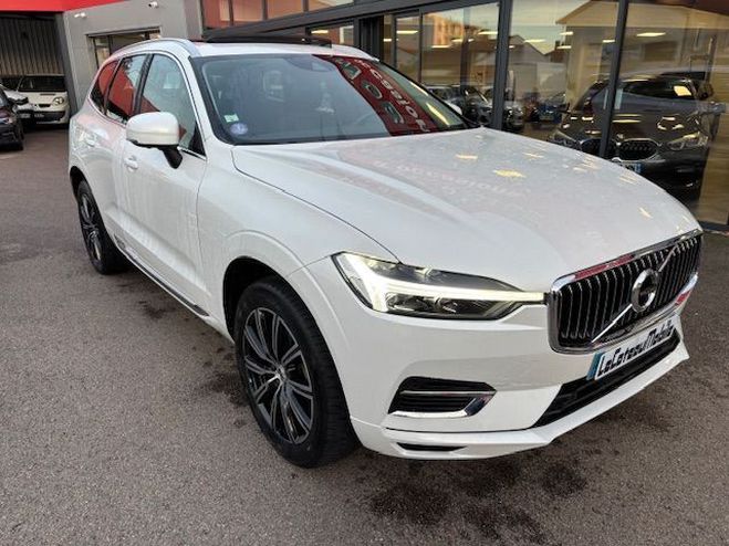 Volvo XC60 T6 AWD 253 87ch INSCRIPTION LUXE Geartro blanc NACRE de 2021