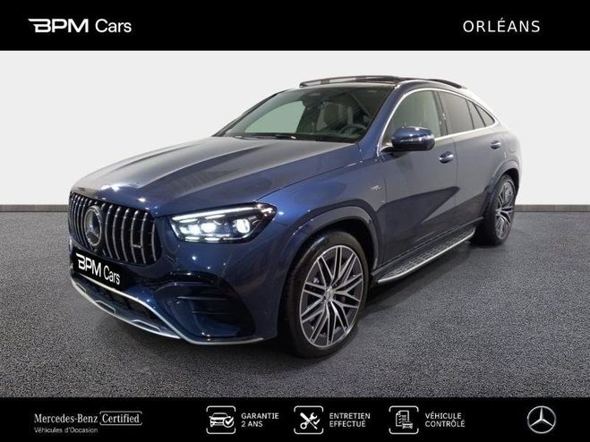 Cliquer pour voir la photo suivante Mercedes GLE Coupé 53e AMG 449ch 170ch Hybride 4Matic Bleu Sodalithe Métallisé de 2024