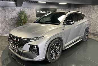  Voir d&eacute;tails -Hyundai Tucson 1.6 CRDi Hybrid 48V - 136 - BV DCT-7 N L &agrave; Gu�ret (23)