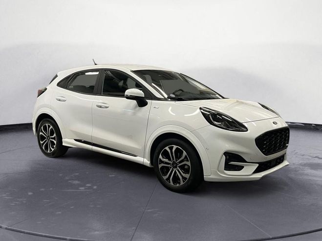 Ford Puma 1.0 Flexifuel mHEV - 125 S&S II ST Line Blanc Glacier de 2023
