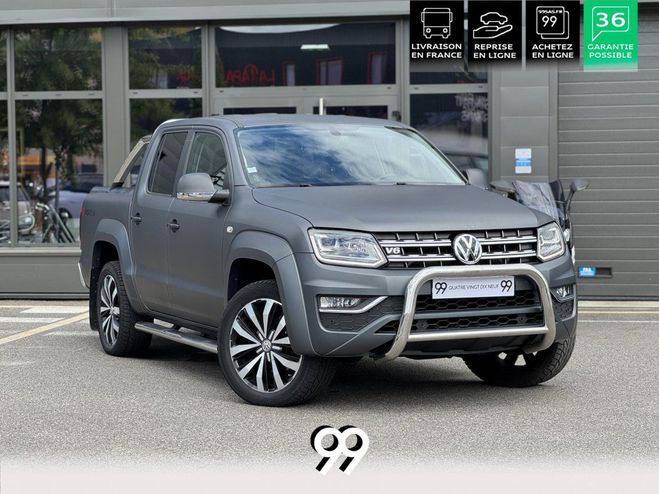 Volkswagen Amarok 3.0 V6 TDI - 224 - BVA 4x4 permanent PIC GRIS FONCE de 2017