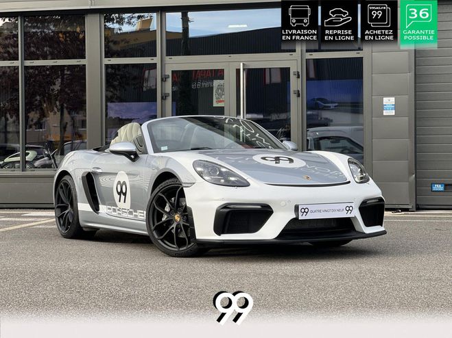 Cliquer pour voir la photo suivante Porsche Boxster 2.0i - 300 - connect - apple carplay - p ARGENT RHODIUM METALLISEE de 2016