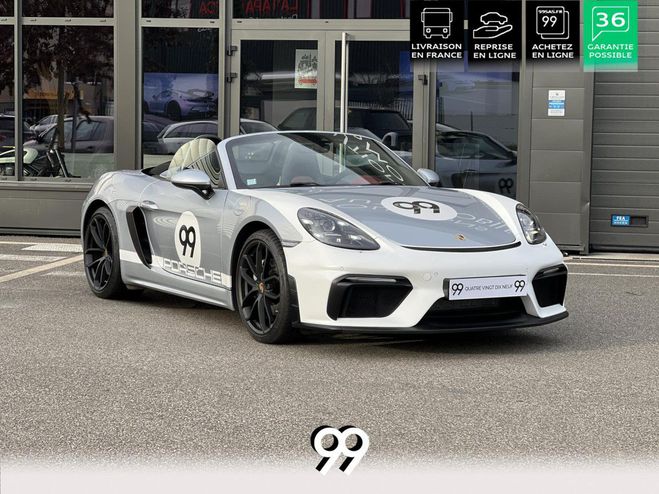 Porsche Boxster 2.0i - 300 - connect - apple carplay - p ARGENT RHODIUM METALLISEE de 2016