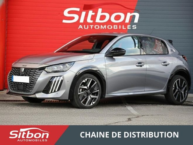 Peugeot 208 1.2i Hybrid 110 e-DCS6 GT Pack Vision &  GRIS CLAIR de 2025