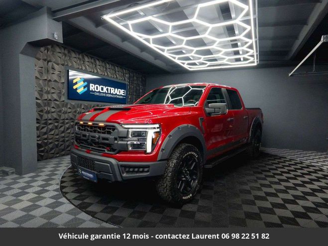 Ford F150 pack raptor 5.0l supercrew 4x4 tout comp Rouge de 2024