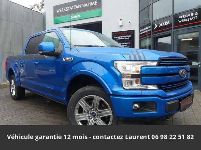Ford F150 lariat ethanol 5.0l supercrew 4x4 tout c Bleu de 2019