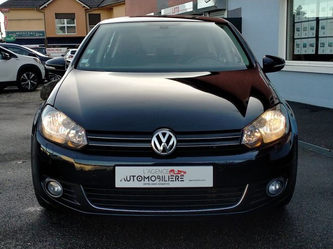 Volkswagen Golf 1.6 TDI 105ch FAP CARAT 5p Noir de 2010