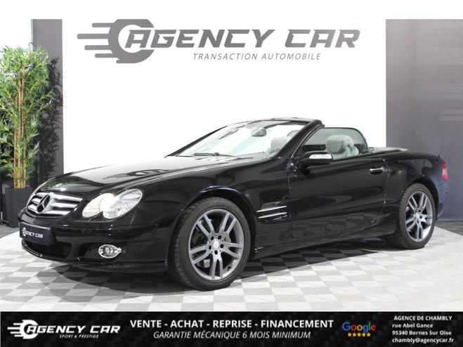 Mercedes Classe SL 500 V8 388CH Coup� Cabriolet BVA G-Troni Noir Obsidienne de 2007