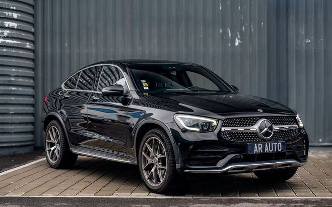Mercedes GLC Classe 300d amg line full options burmes Noir de 2020