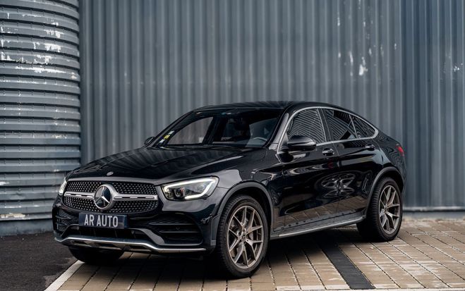 Mercedes GLC Classe 300d amg line full options burmes Noir de 2020