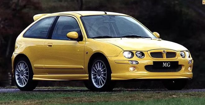 MG ZR 160 GTI Jaune de 2001