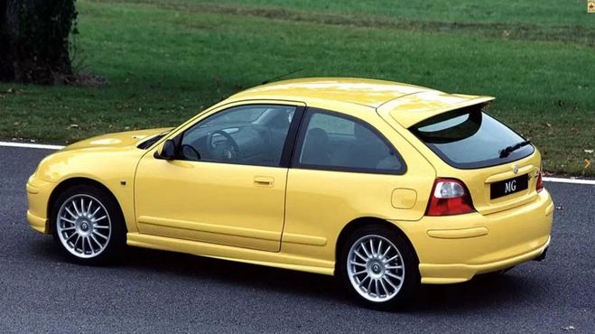 MG ZR 160 GTI Jaune de 2001