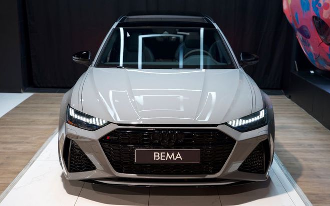 Audi RS6 C8 Avant 600cv | Malus pay� PPF �chappem Gris de 2020