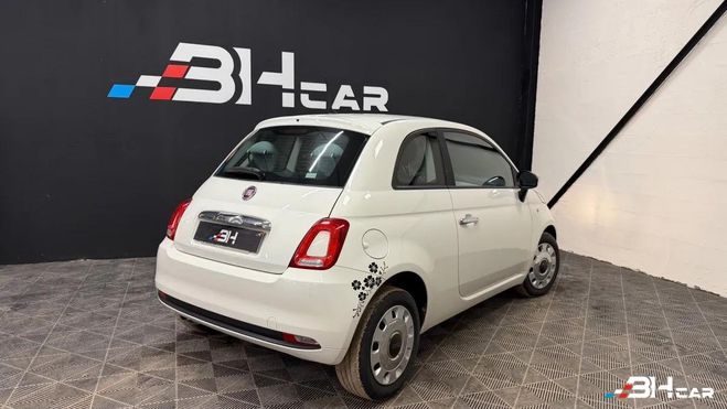 Fiat 500 1.2 70 LOUNGE DUALOGIC BVA START-STOP Blanc de 2017