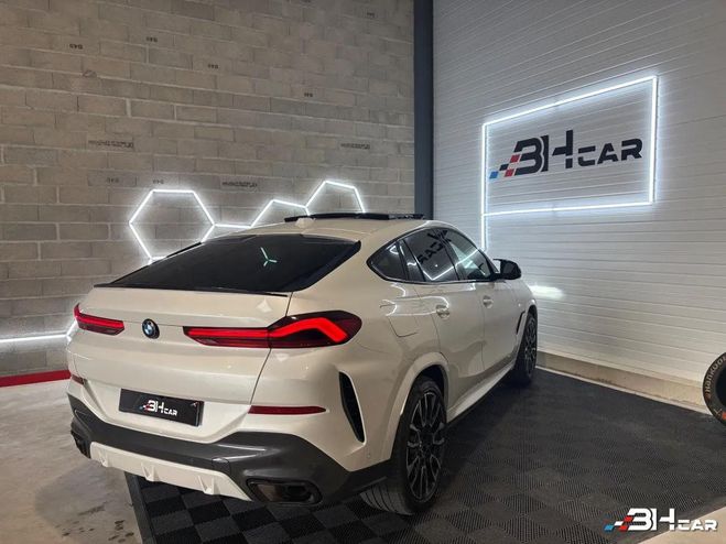 BMW X6 3.0 D 285 M-SPORT XDRIVE BVA Blanc de 2023