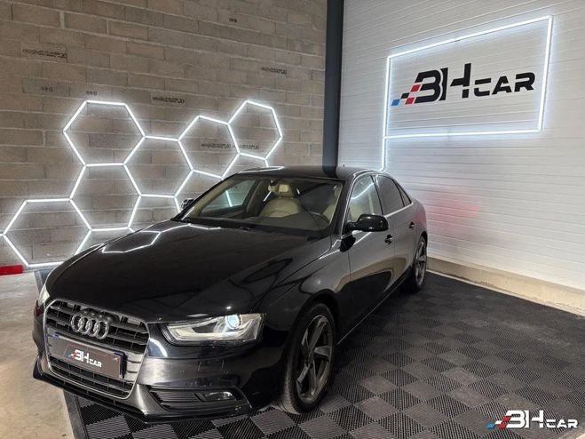 Audi A4 2.0 TDI 177 AMBITION LUXE BVM QUATTRO Noir de 2012