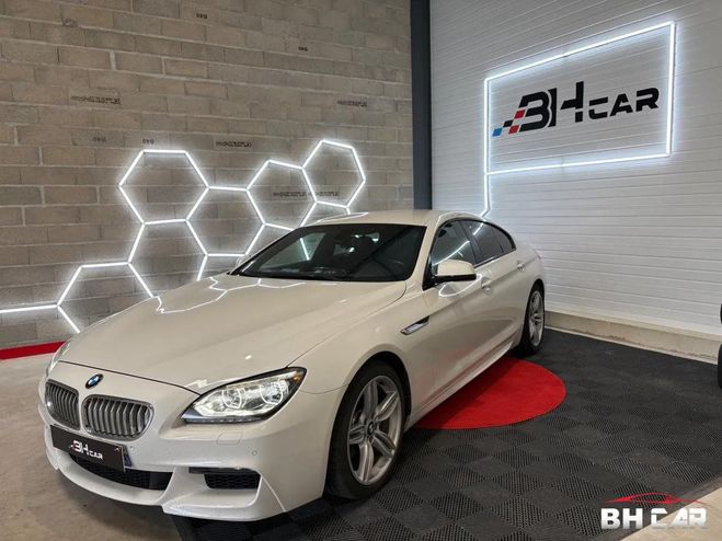 BMW Serie 6 GRAN-COUPE 4.4 650 I 450 M-SPORT Blanc de 2013