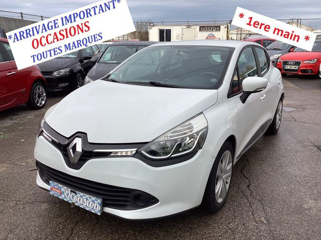 Renault Clio 1.2 DYNAMIQUE 1 ERE MAIN BIOCARS Blanc Laqu� de 2014