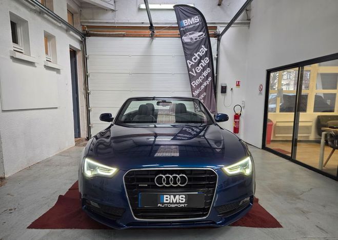 Audi A5 Cabriolet 2.0 TFSI 211 S-Tronic Quattro  Bleu de 2012