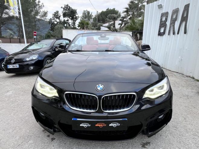 BMW Serie 2 218i CABRIOLET F23 M Sport NOIR de 2017