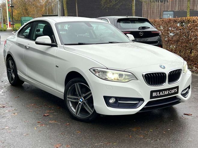 BMW Serie 2 218 Coup� 218i SPORT GARANTIE CARNET USB Blanc M�tallis� de 