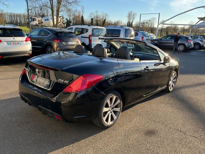 Peugeot 308 CC 2.0 HDi 16V 163 BVA COUPE CABRIOLET F NOIR de 2013