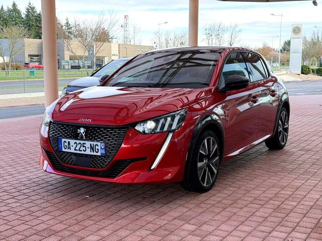 Peugeot 208 100 - BV EAT8 GT Rouge de 2021