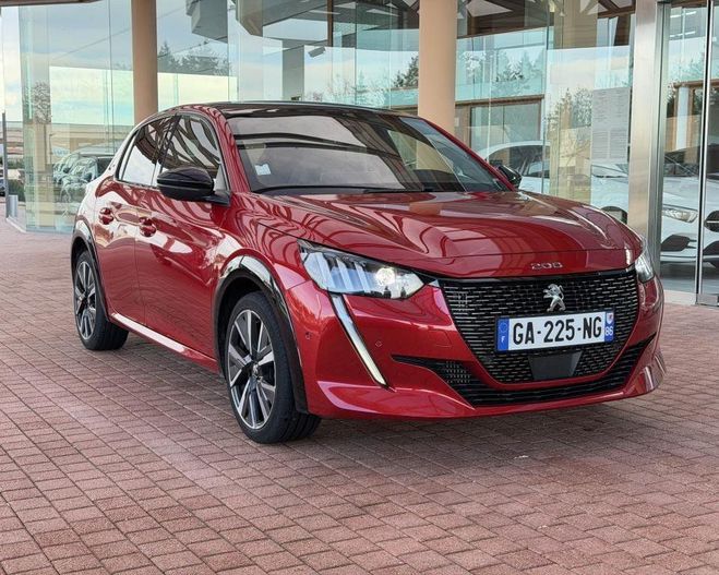 Peugeot 208 100 - BV EAT8 GT Rouge de 2021