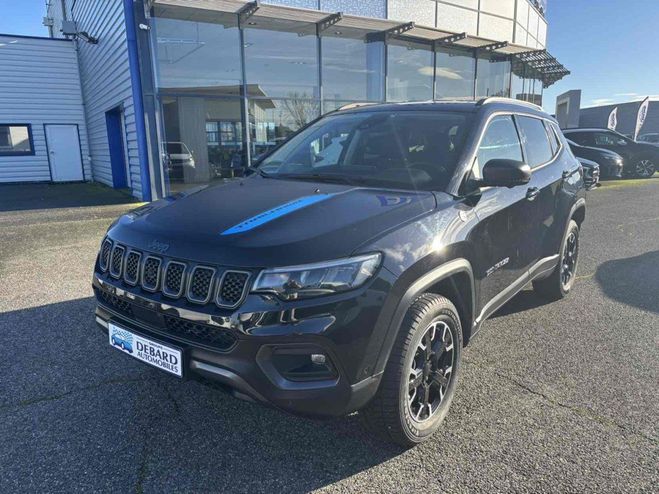 Jeep Compass 1.3 TURBO T4 240CH PHEV 4XE TRAILHAWK AT Noir de 2021