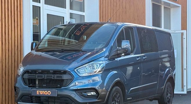 Ford Custom transit fourgon 2.0 ecoblue 170cv l2h1 l Bleu de 2023