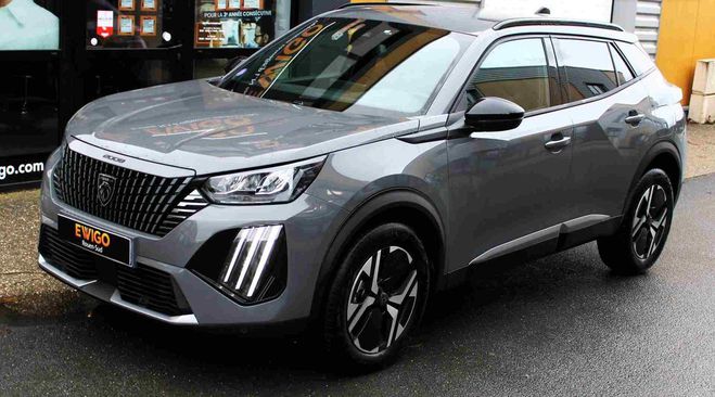 Peugeot 2008 ii hybrid 136 ch allure e-dcs6 1 ere mai Gris de 2024