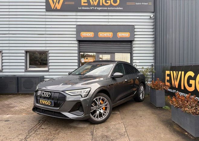 Audi e-tron sportback 50 quattro 313ch s-line cuir v Gris de 2021