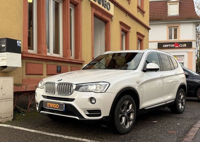 BMW X3 2.0 d 190 business xdrive bva-toit ouvra Blanc de 2016