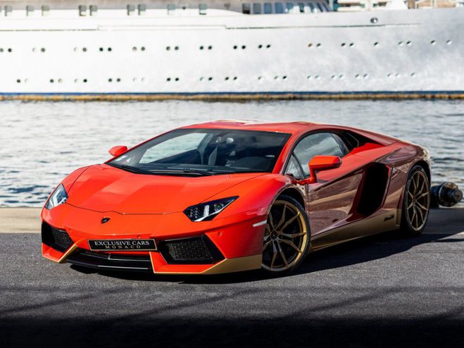 Lamborghini Aventador EDITION MIURA - 50 EXEMPLAIRES - 700 CV  Rosso Arancio Miura de 2016
