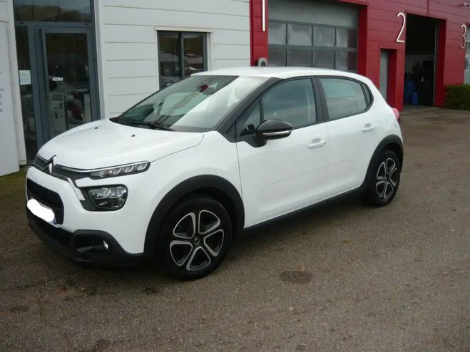 Citroen C3 83 Ch 1.2 PureTech Blanc de 2020