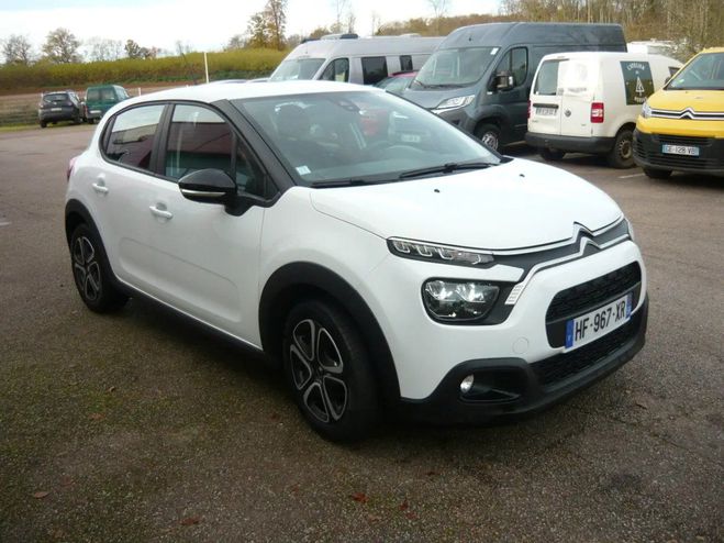 Citroen C3 83 Ch 1.2 PureTech Blanc de 2020