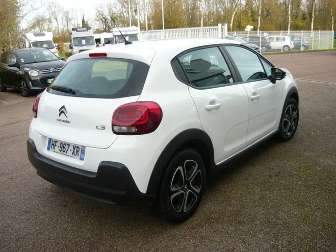 Citroen C3 83 Ch 1.2 PureTech Blanc de 2020