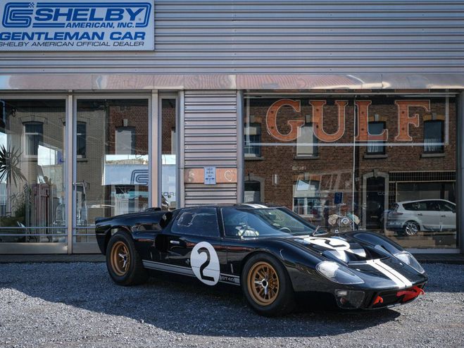 Ford GT Superformance GT40P2... MKII 7000cc. Car Noire de 1966