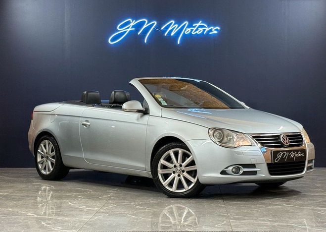 Volkswagen Eos 2.0 16s tdi 140 fap carat garantie 12 mo Gris de 2009