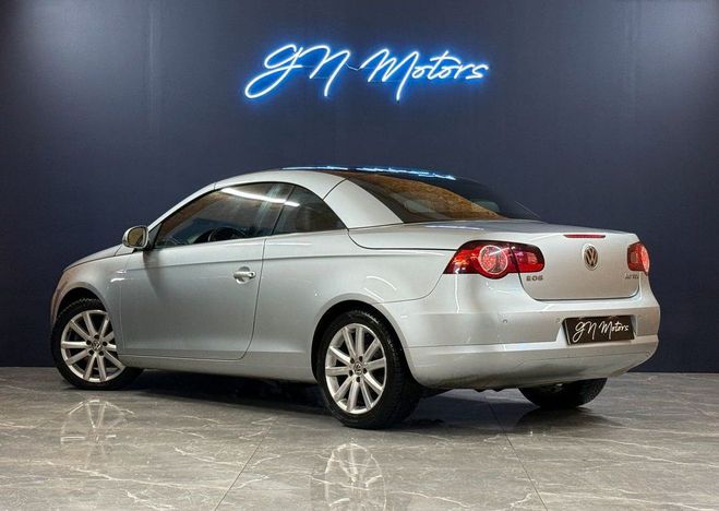 Volkswagen Eos 2.0 16s tdi 140 fap carat garantie 12 mo Gris de 2009