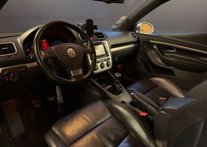 Volkswagen Eos 2.0 16s tdi 140 fap carat garantie 12 mo Gris de 2009