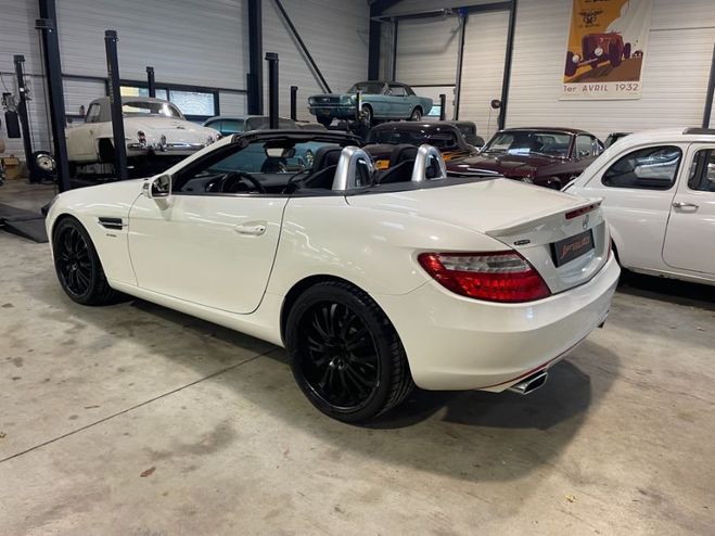 Mercedes Classe SLK 250 7 Gtro   BI-TURBO DIESEL BLANC de 2012